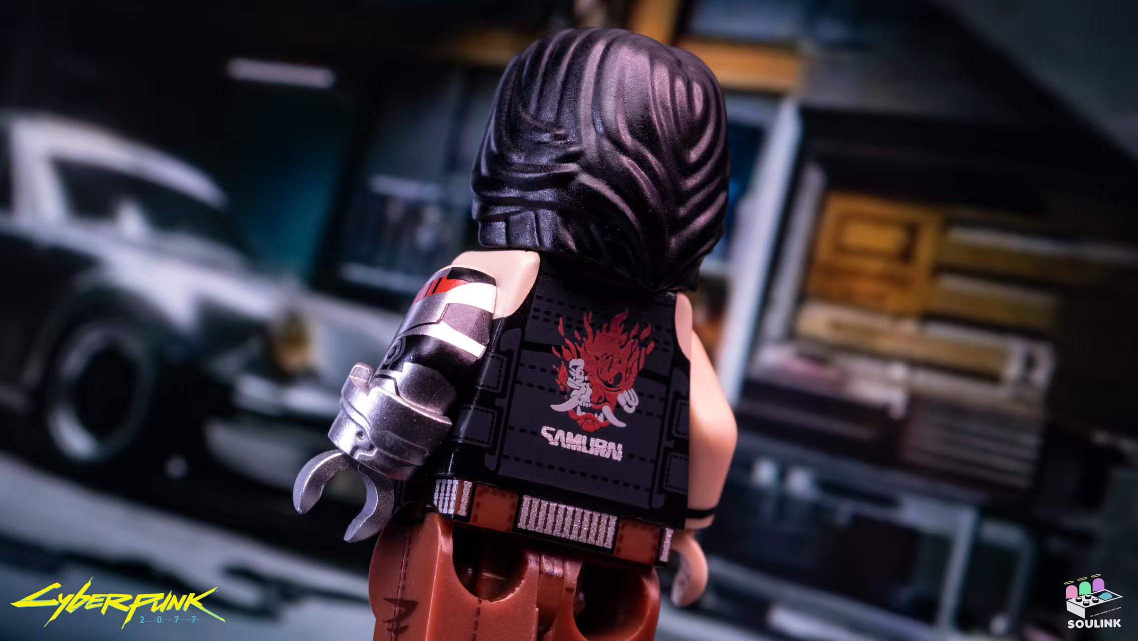 Soulink ：Keanu Series-Cyberpunk Johnny Silverhand Third-party Figure Spot goods