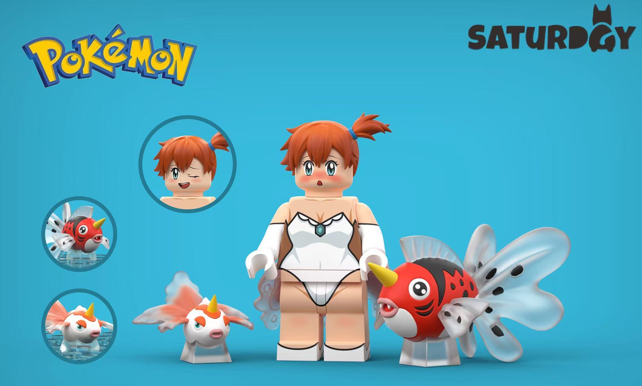 Saturday：Pokémon Goldfish version Misty (Agent brand）pre-sale