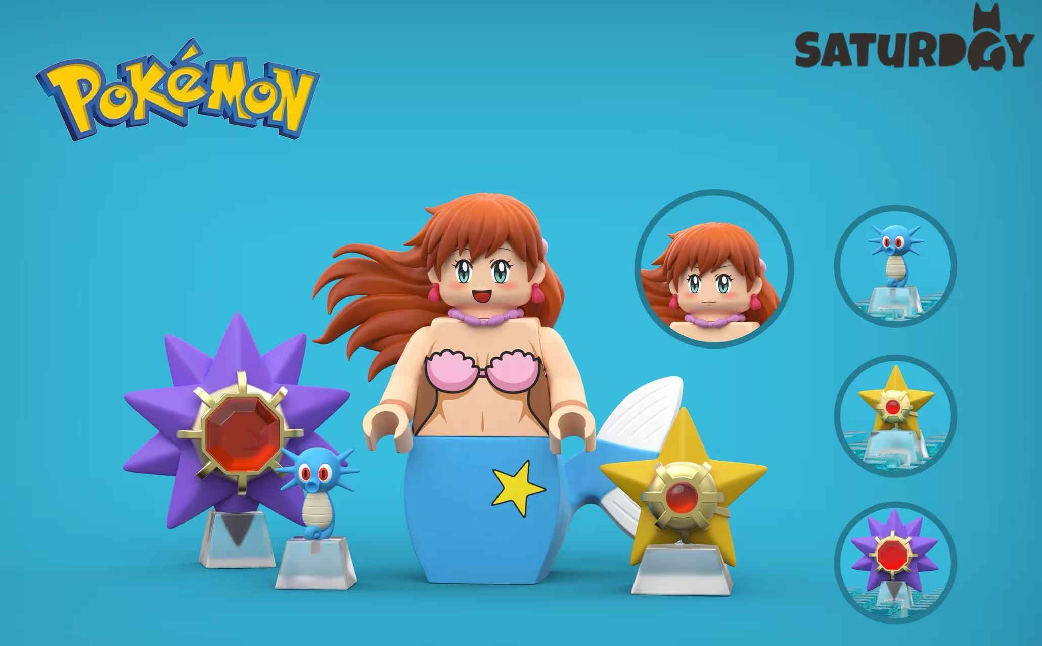 Saturday：Pokémon Mermaid version Misty (Agent brand）pre-sale