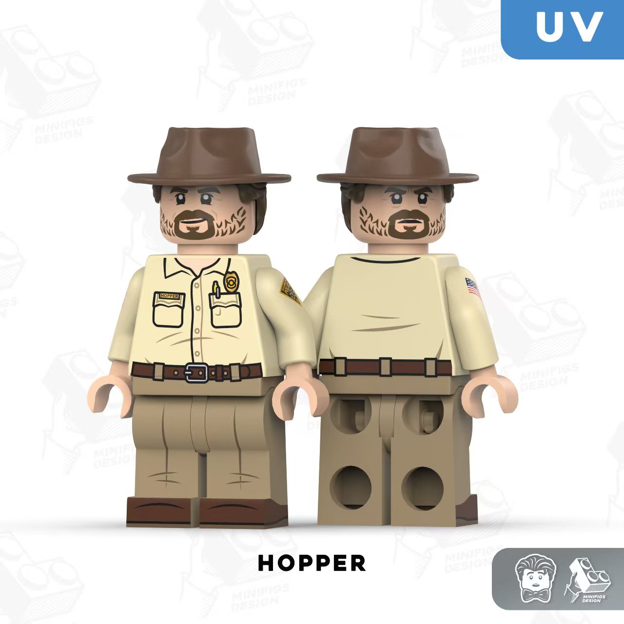 loklokmoc：Stranger Things 1-hopper  Pre-sale