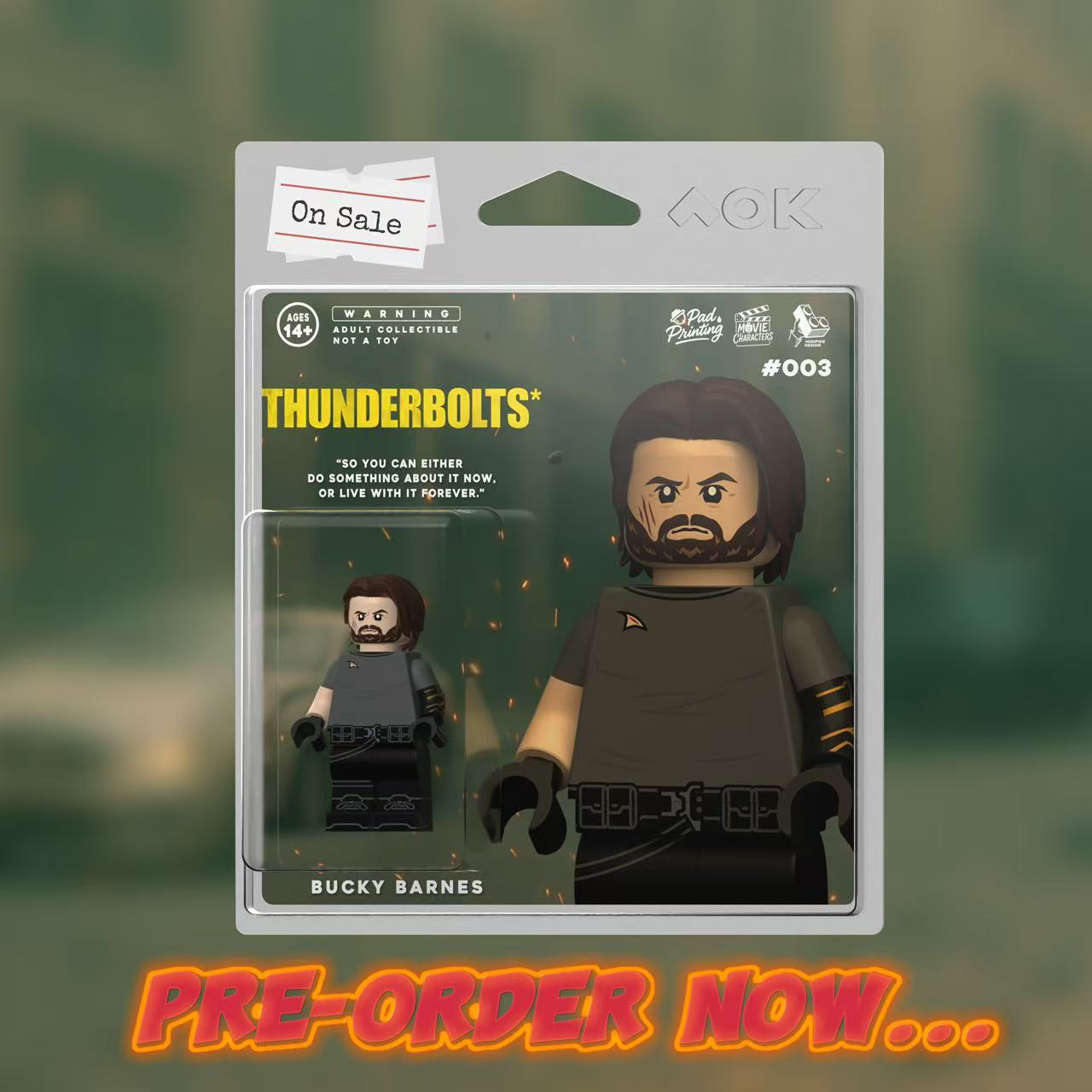 loklokmoc：Thunderbolts: Bucky Barnes（Agent brand）Pre-sale