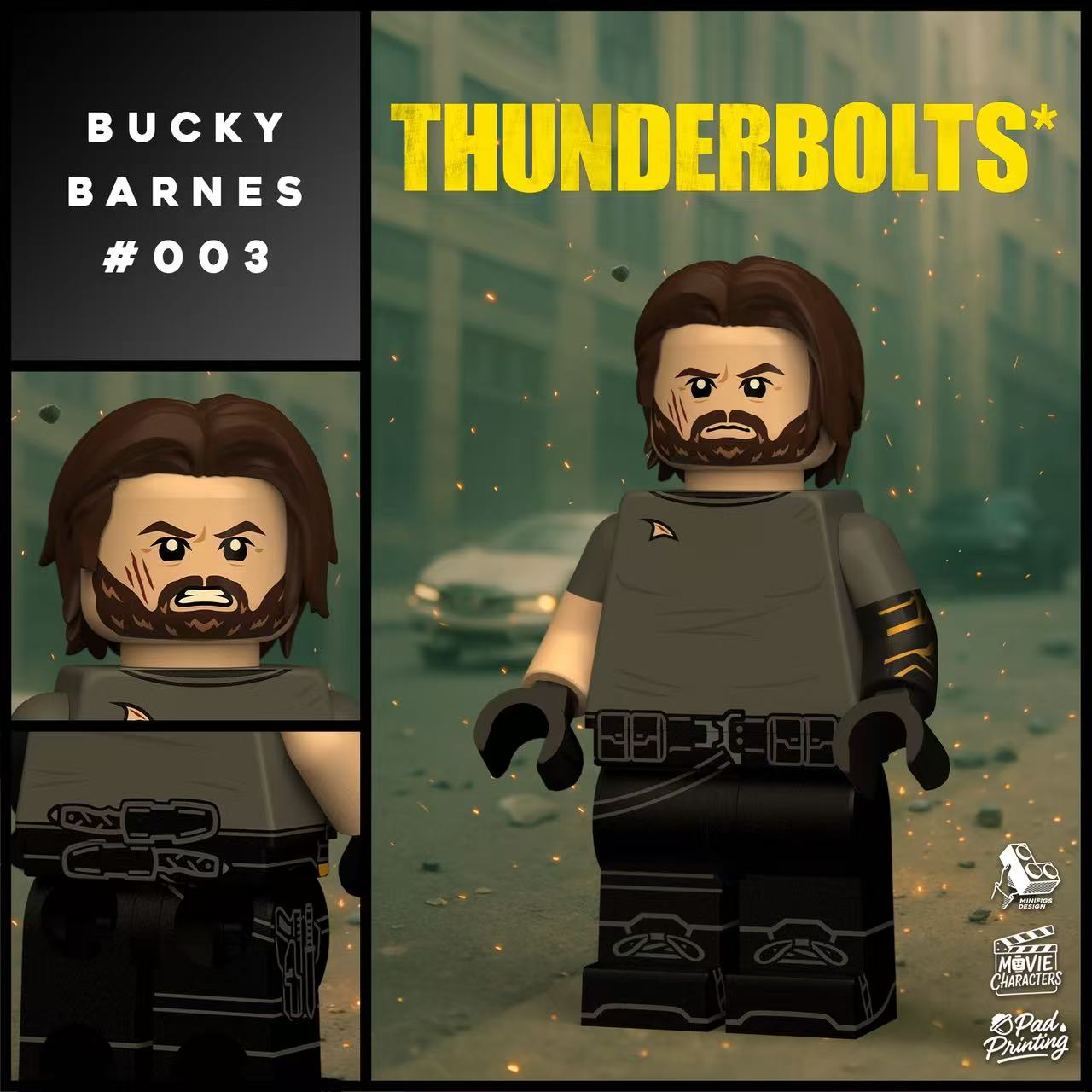 loklokmoc：Thunderbolts: Bucky Barnes（Agent brand）Pre-sale