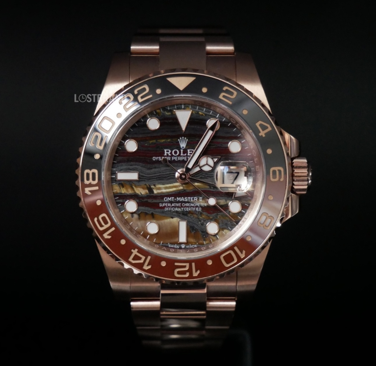 劳力士 格林威治 迷彩永恒玫瑰金 GMT-MASTER II 126715CHNR-0002