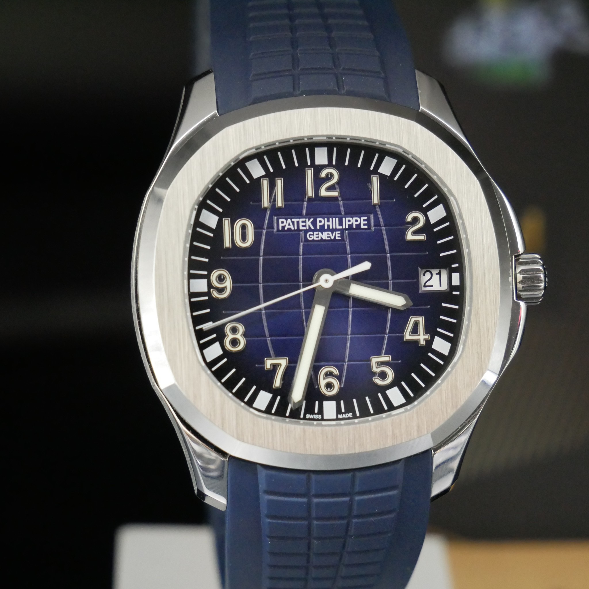 Patek Philippe 蓝手雷 Aquanaut 5168G-001
