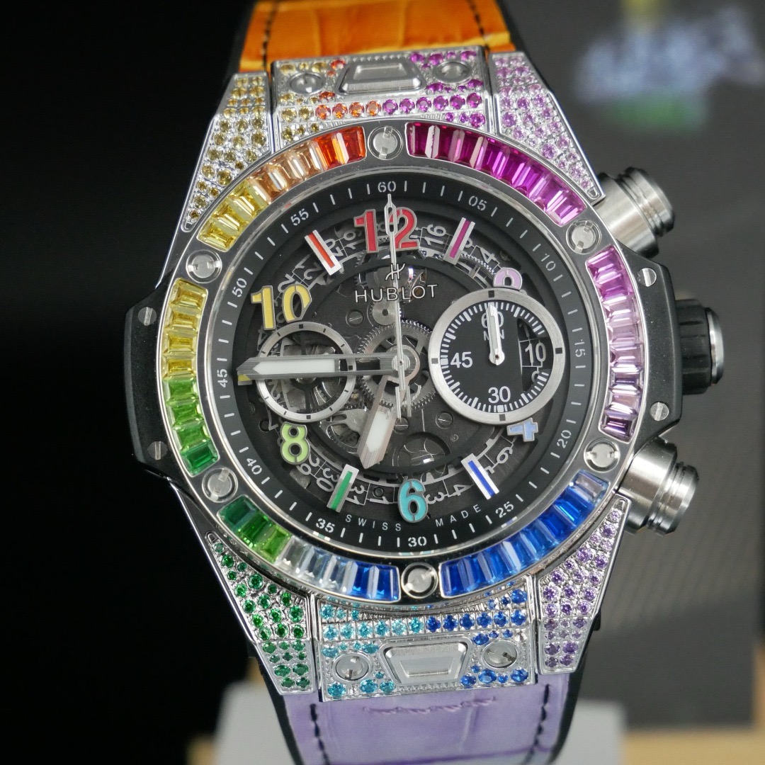 Hublot 字舶 Big Bang411.NX.1117.LR.0999 彩虹钻