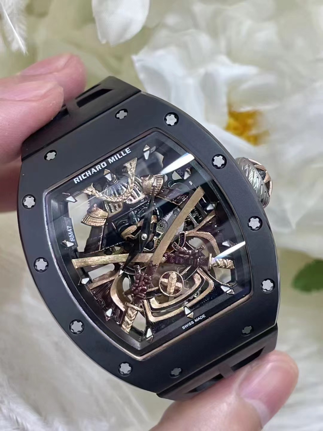 理查德·米勒 RICHARD MILLE RM047 黑武士