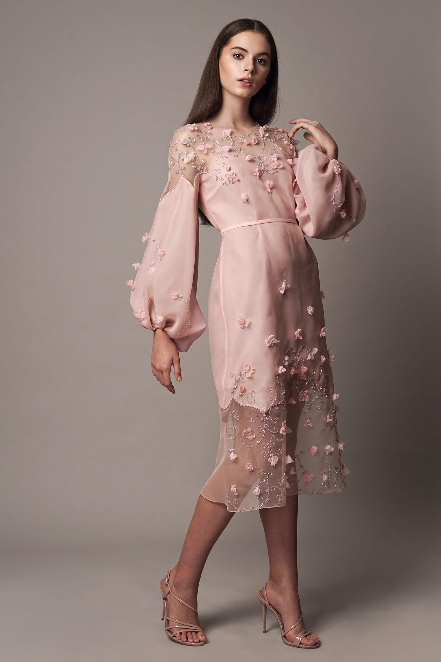 Bellini Dress - Warm Pink