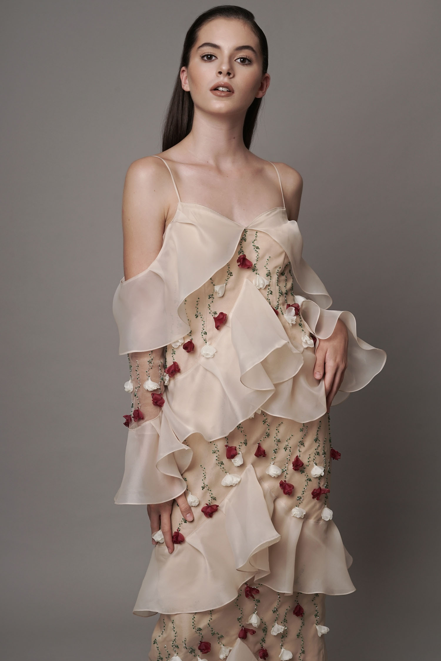 Dafolli Dress - Beige