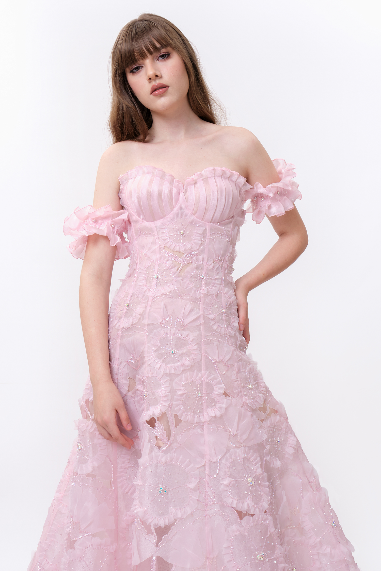 Dianthal Dress - Baby Pink