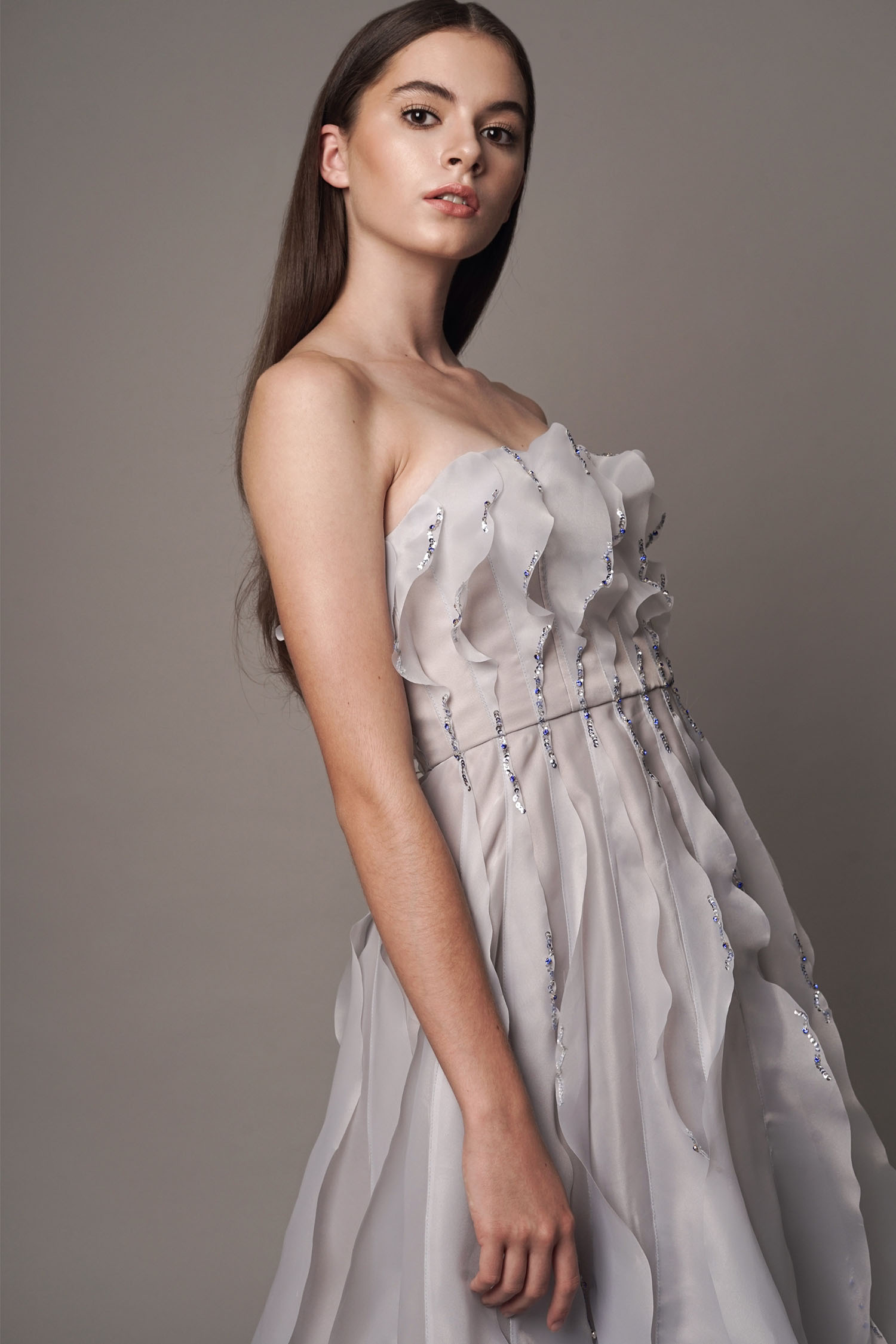 Duanna Dress - Baby Blue