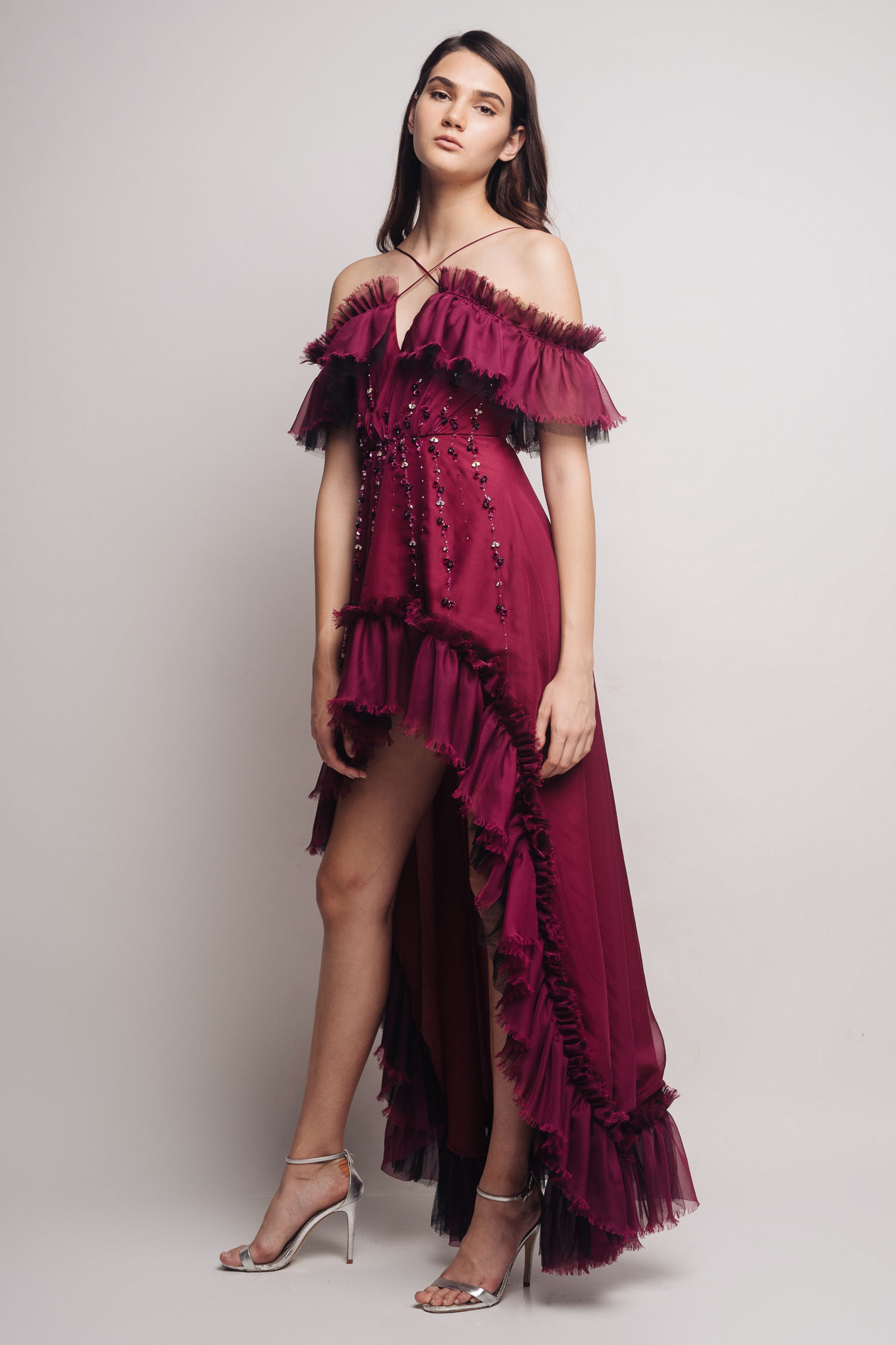 Jube Dress - Magenta