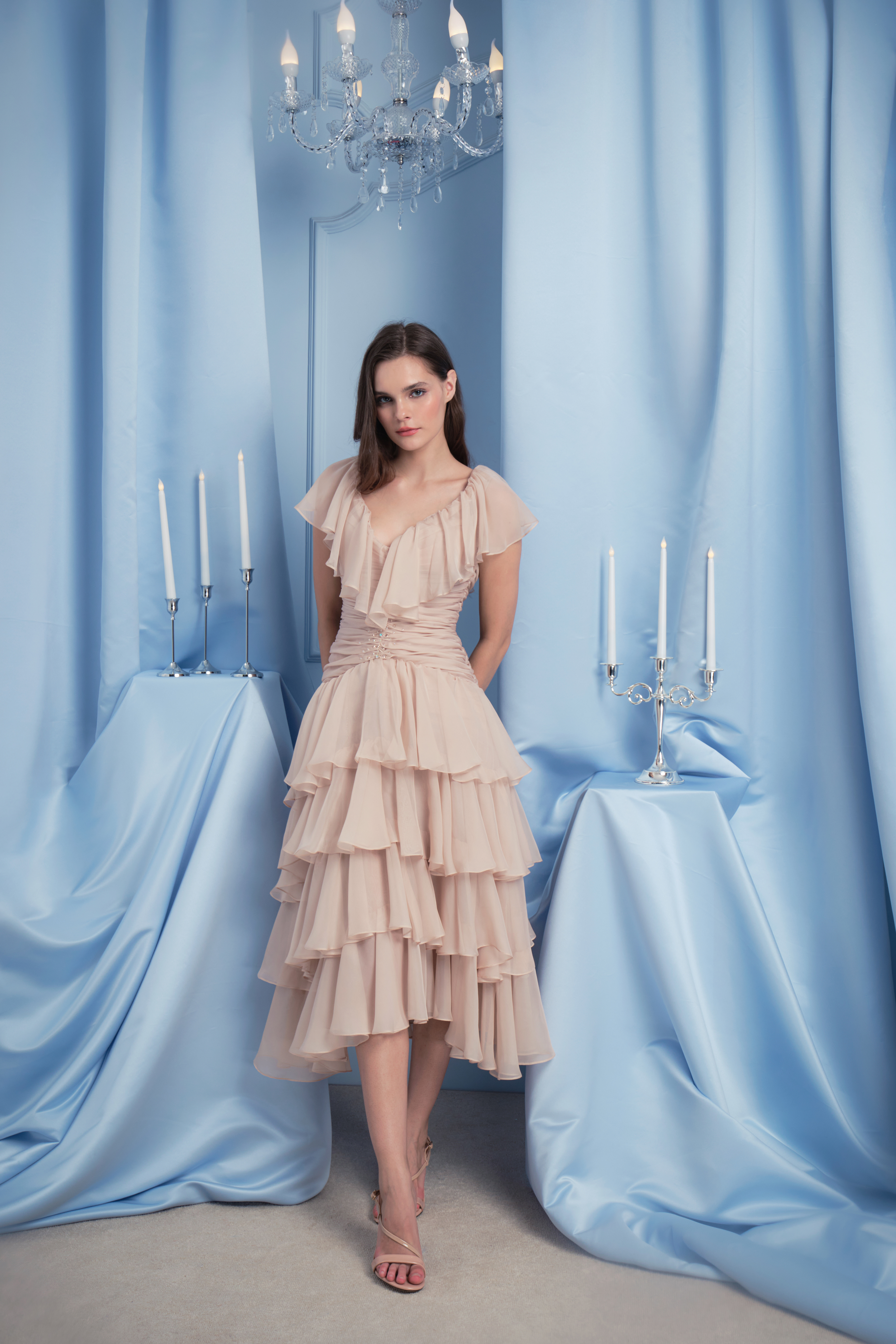 RUCE DRESS
