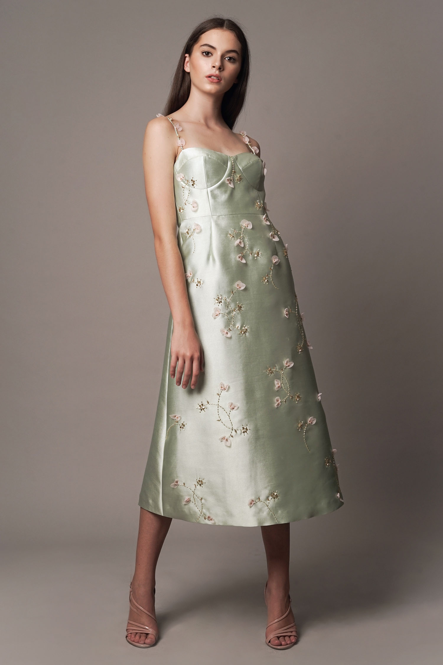 Nefira Dress - Mint Green