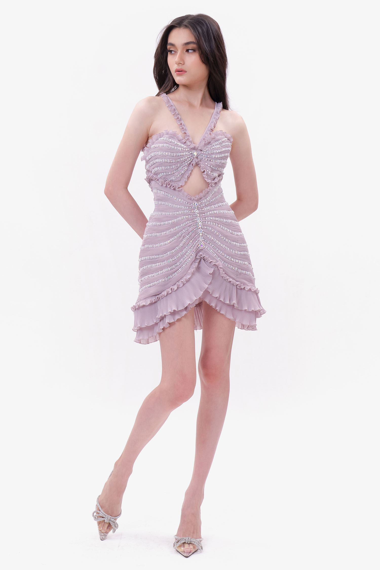 Orcessa Mini Dress - Lilac