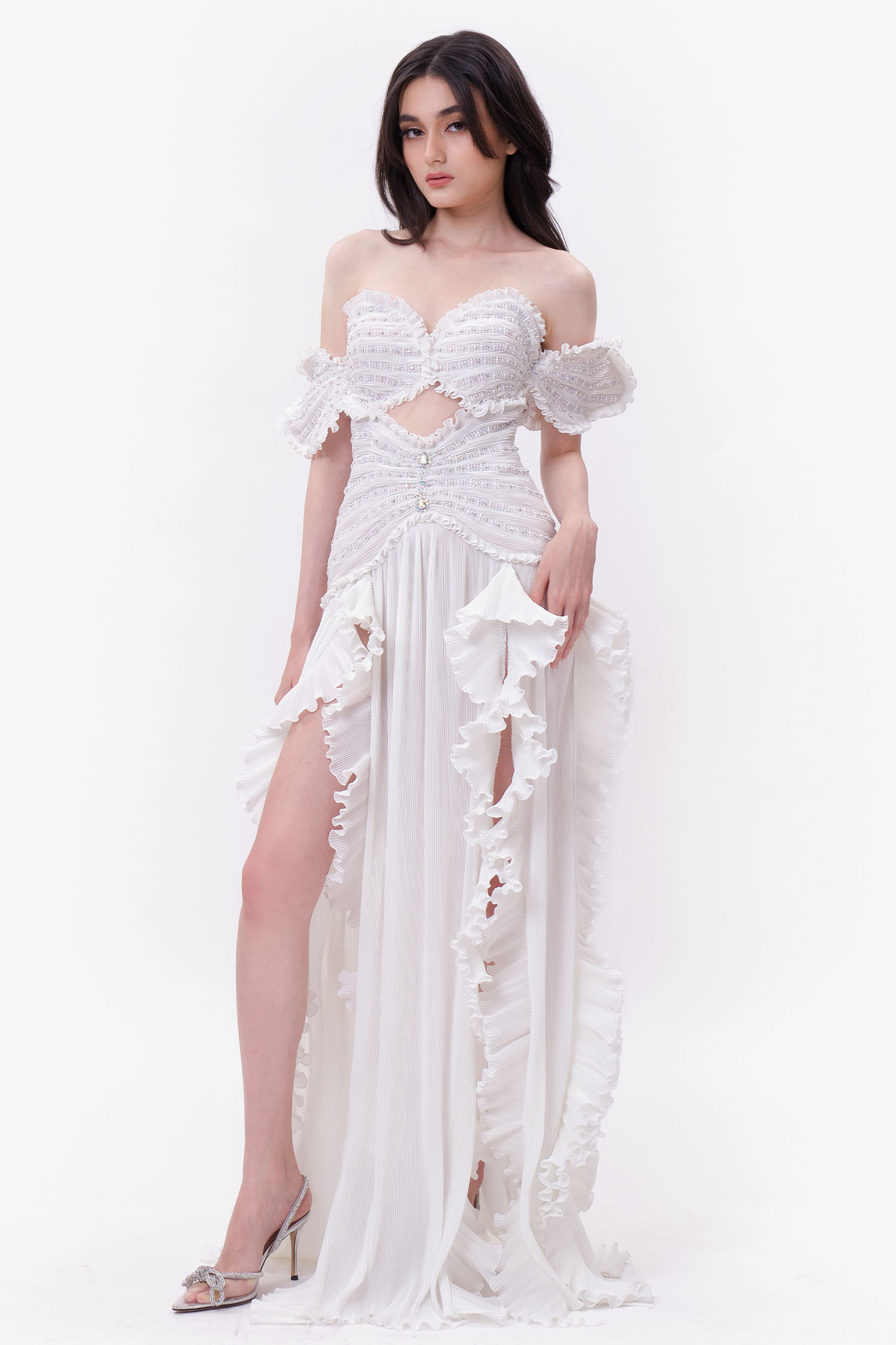 Orcella Dress - White