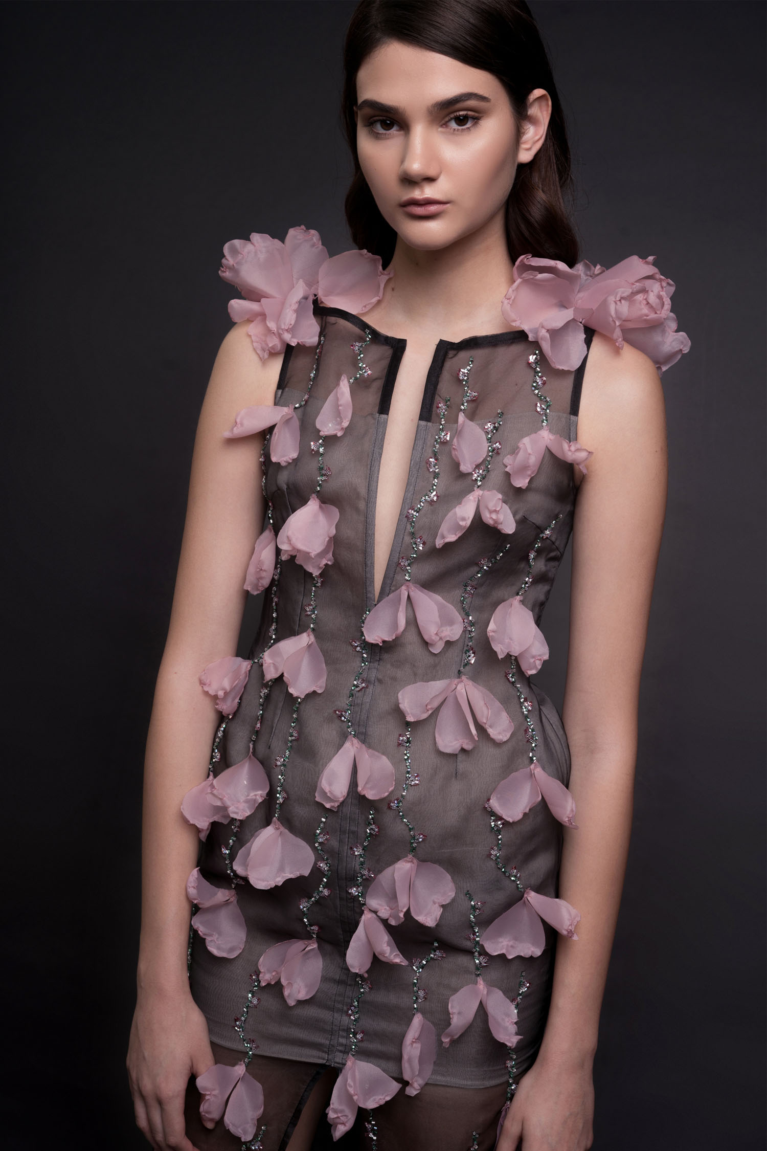 Petuna Dress - Black