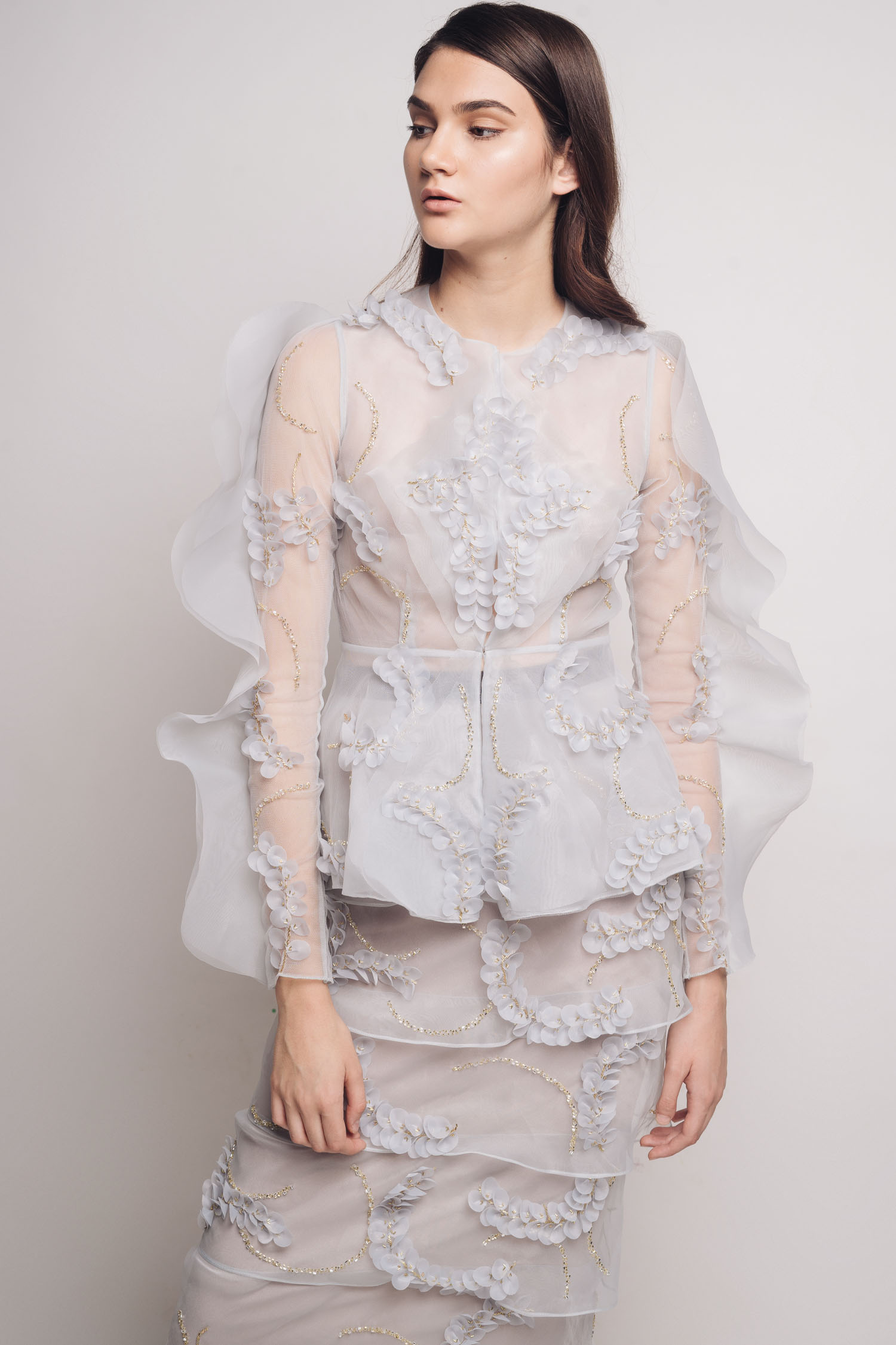 Rosca Skirt - Light Grey