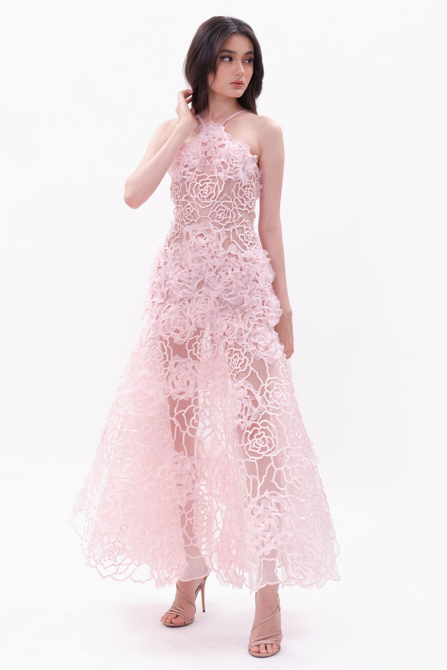 Rocatta Dress - Baby Pink