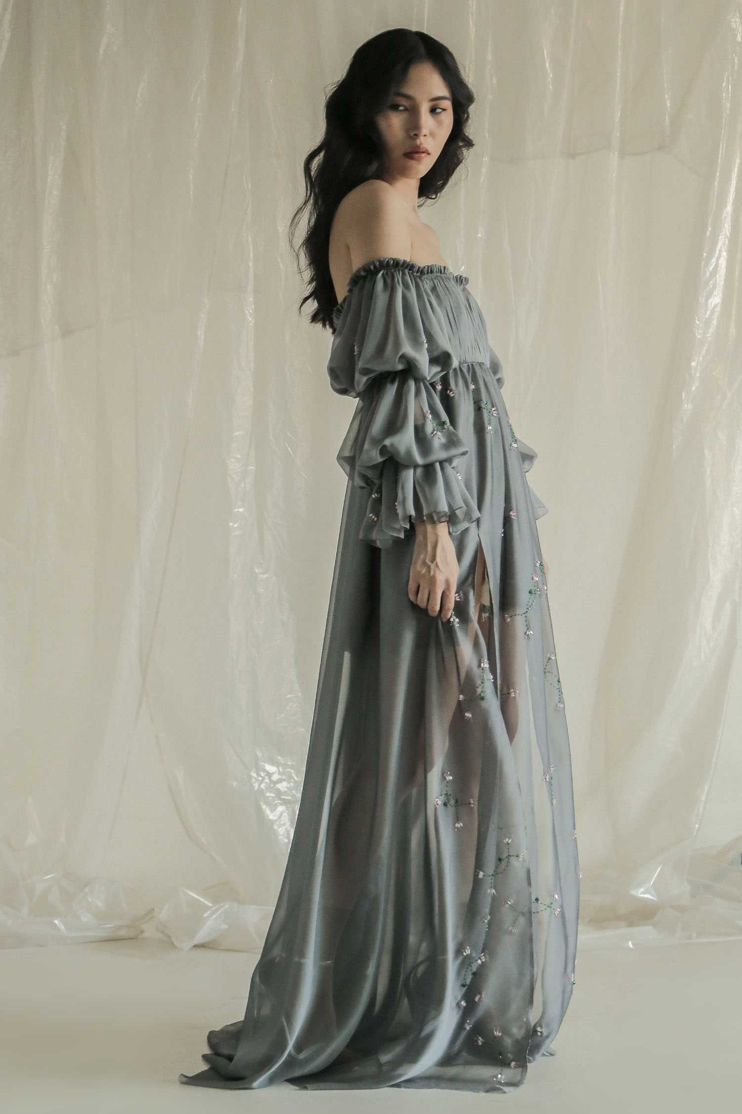 Zeth Dress - Grey