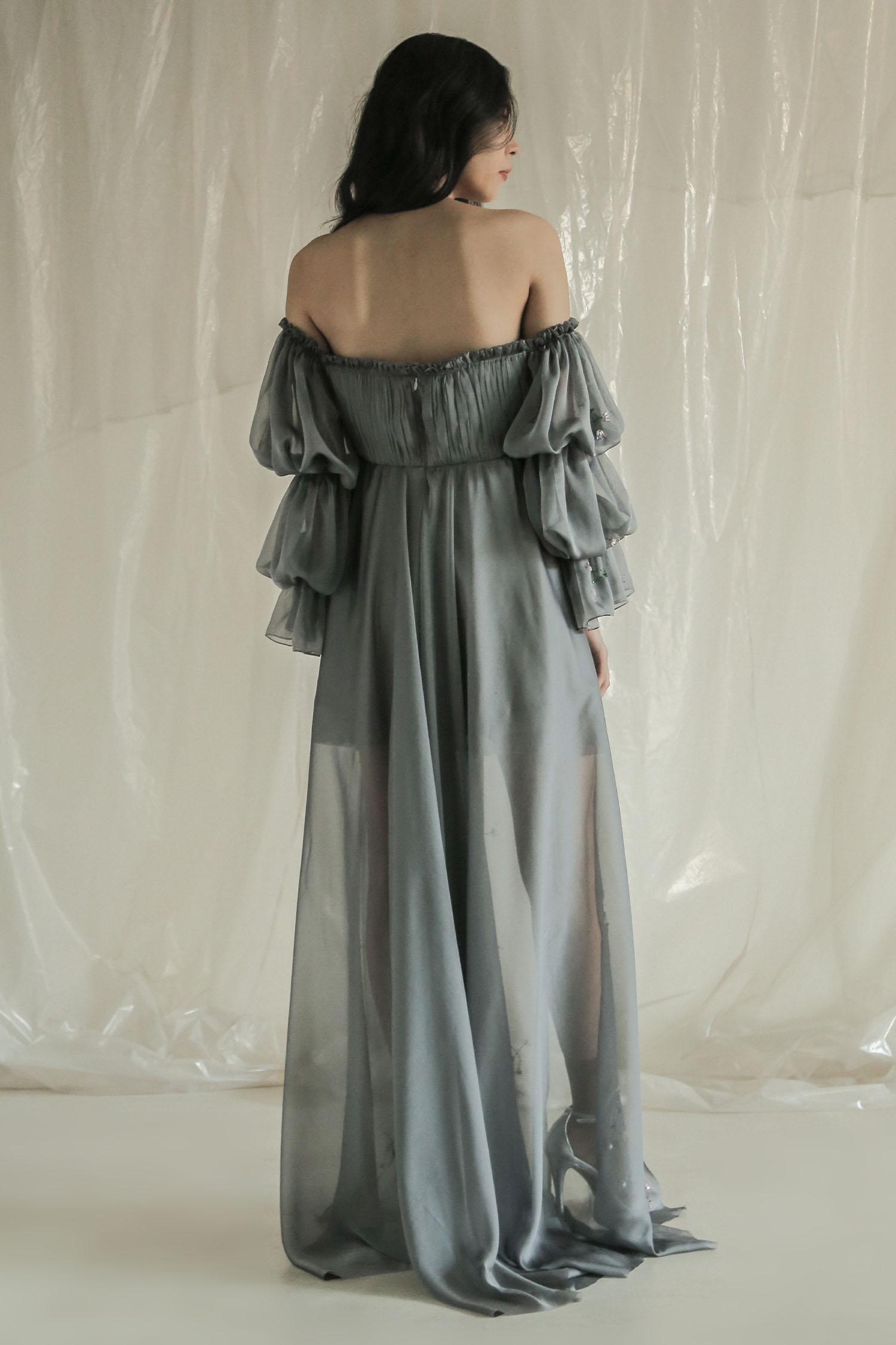 Zeth Dress - Grey