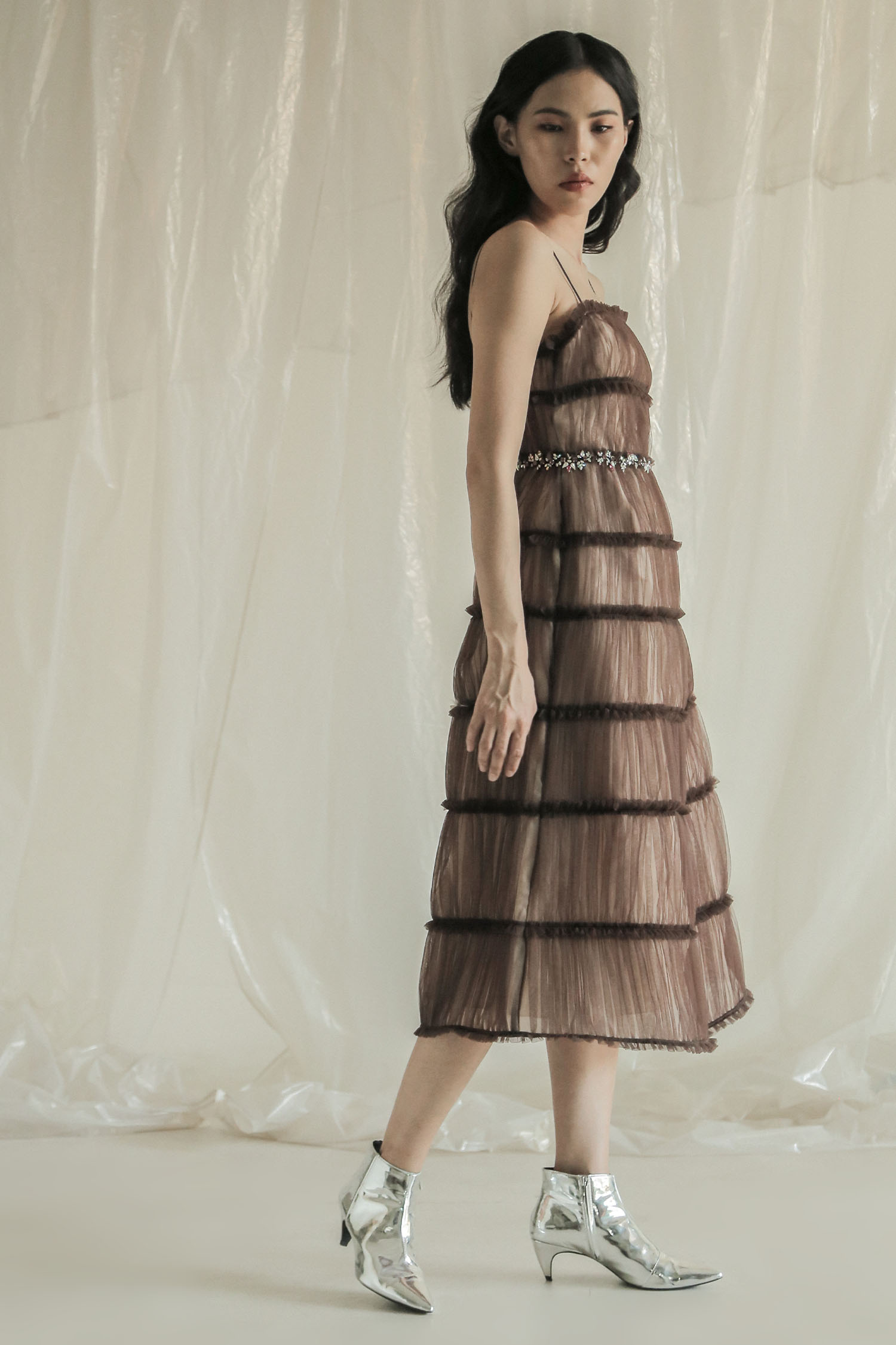 Zille Dress - Dark Brown