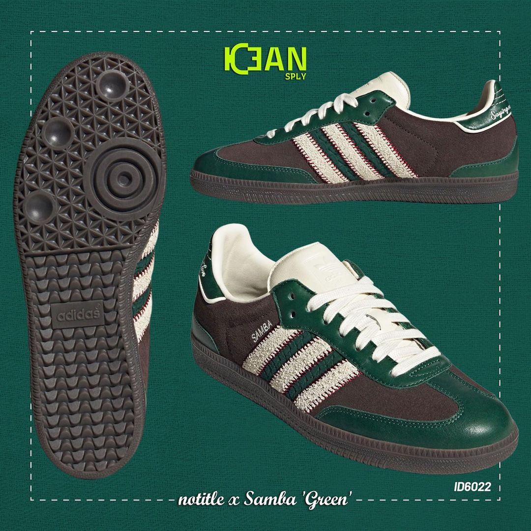 adidas x notitle ☆ Samba OG'Green'