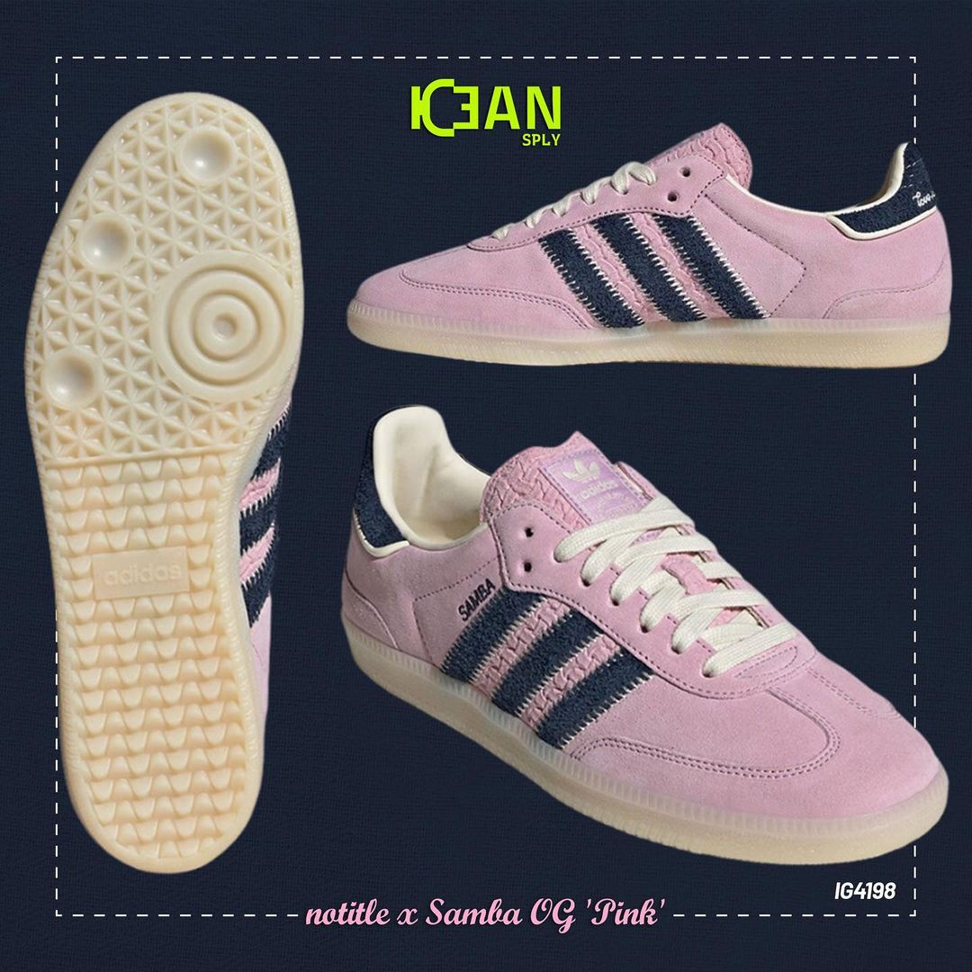 adidas x notitle ☆ Samba OG'Pink'