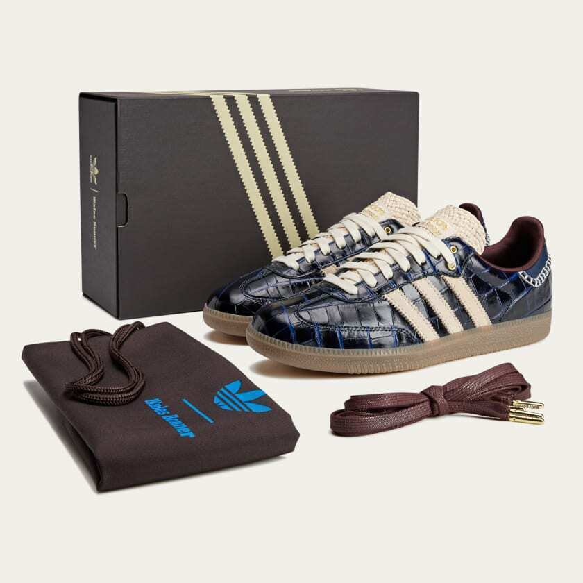 2024 ADIDAS MENS WALES BONNER SAMBA SHOES