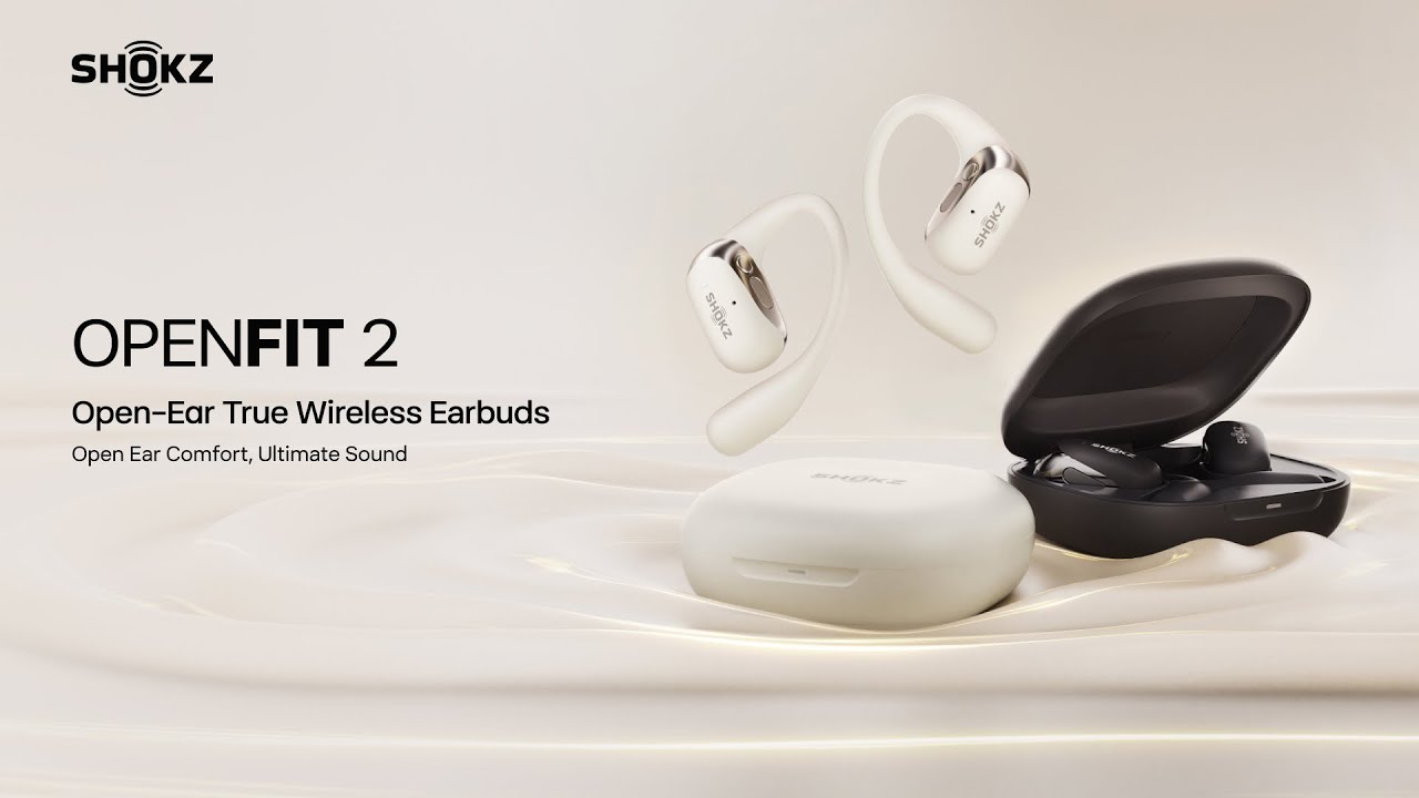 Shokz OpenFit 2 Open-Ear Comfort Ultimate Sound Headphones