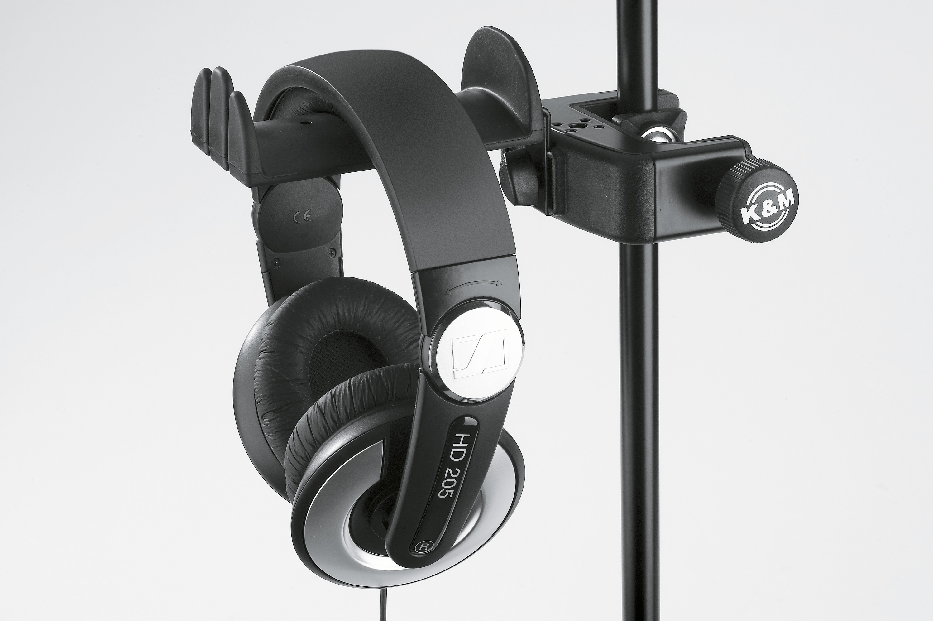 K&M 16085 Headphone Holder with Table Clamp