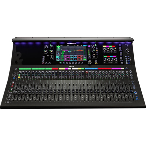 Allen & Heath SQ7+ 48 Channel / 44 Bus / 33 Fader Digital Mixer with RackUltra FX