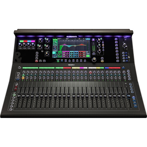Allen & Heath SQ6+ 48 Channel / 44 Bus / 25 Fader Digital Mixer with RackUltra FX
