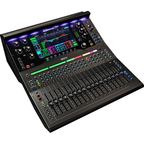 Allen & Heath SQ5+ 48 Channel / 44 Bus / 17 Fader Digital Mixer with RackUltra FX