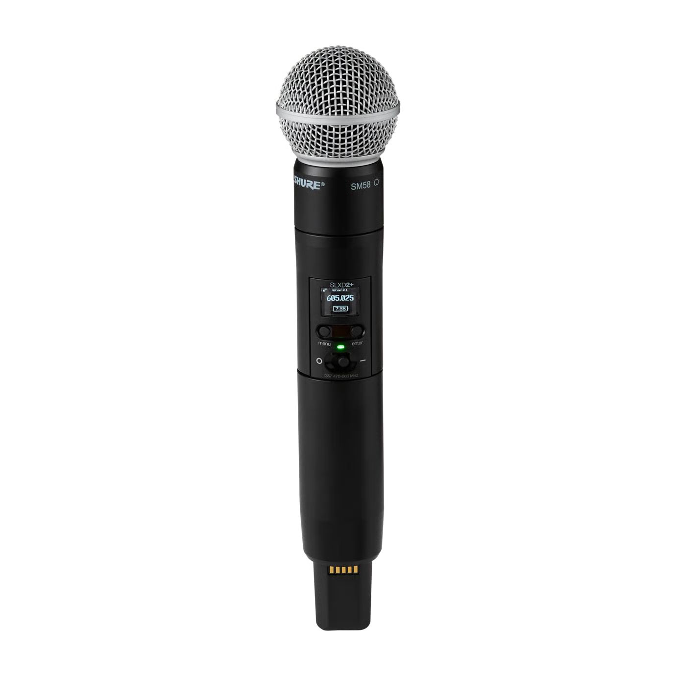 Shure SLXD25+/58 Portable Digital Wireless System with SM58® Cardioid Dynamic Microphone