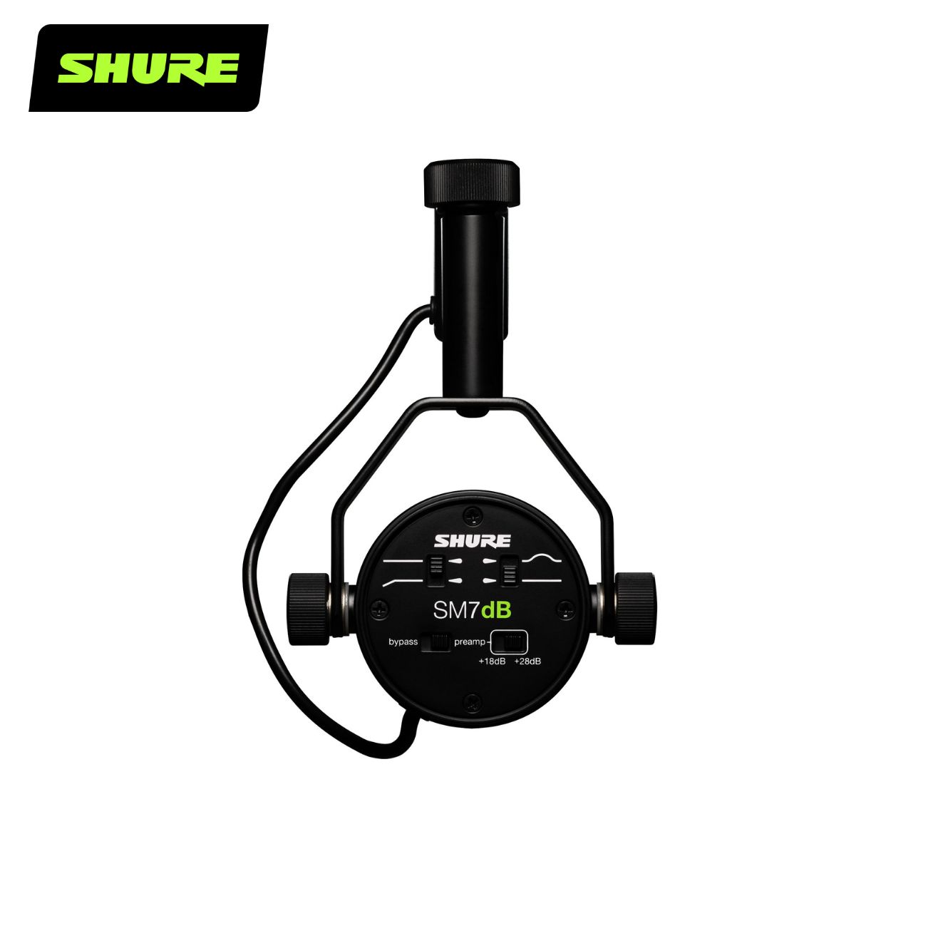 Shure SM7dB Dynamic Vocal Microphone With Built-in Preamp