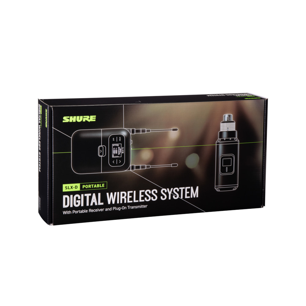 Shure SLXD35 Portable Wireless System with Plug-on Transmitter