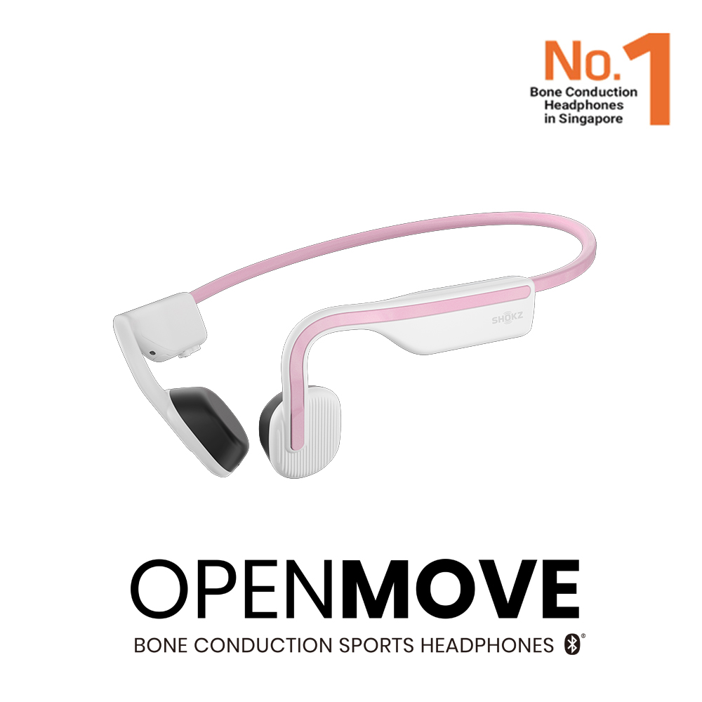 Shokz OpenMove Bone Conduction Open-Ear Lifestyle/Sport Headphones