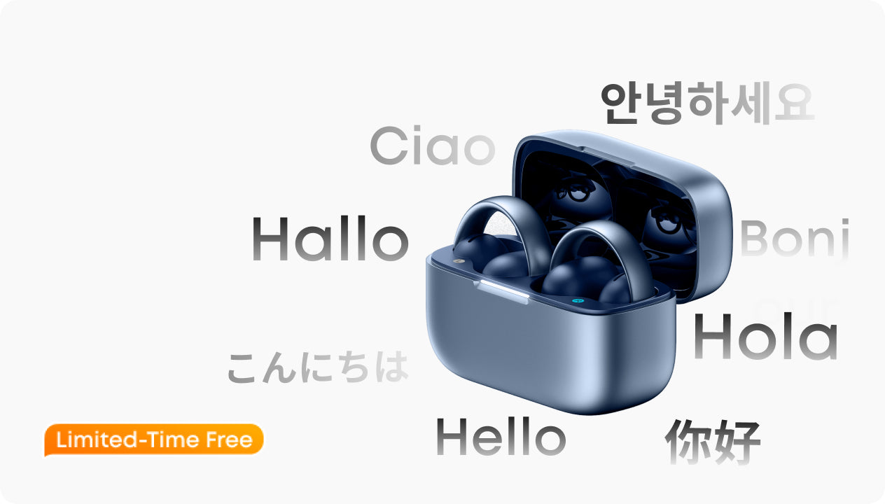 soundcore earbuds with multi-language greetings for Limited-Time Free