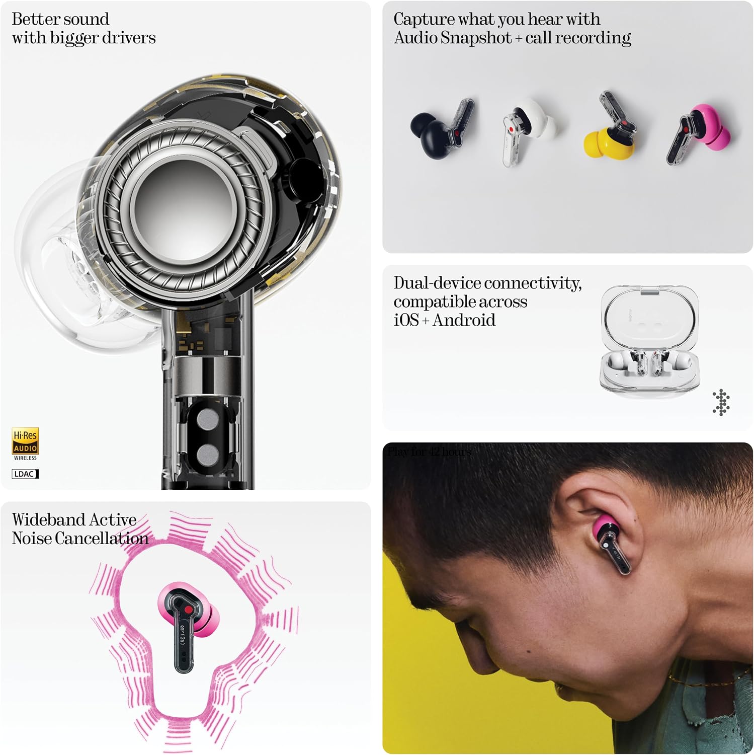 Nothing Ear (3a) True Wireless Earbuds