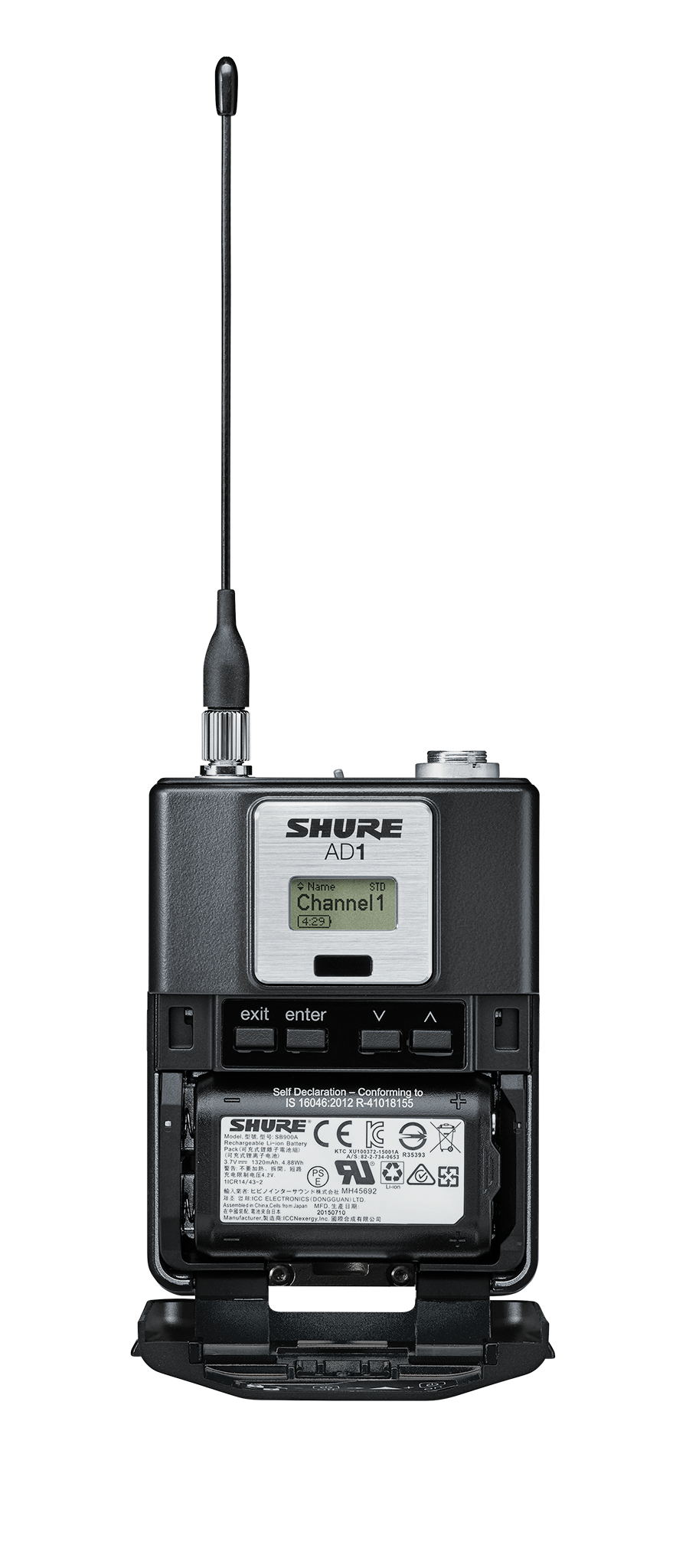 Shure AD1 Bodypack Transmitter