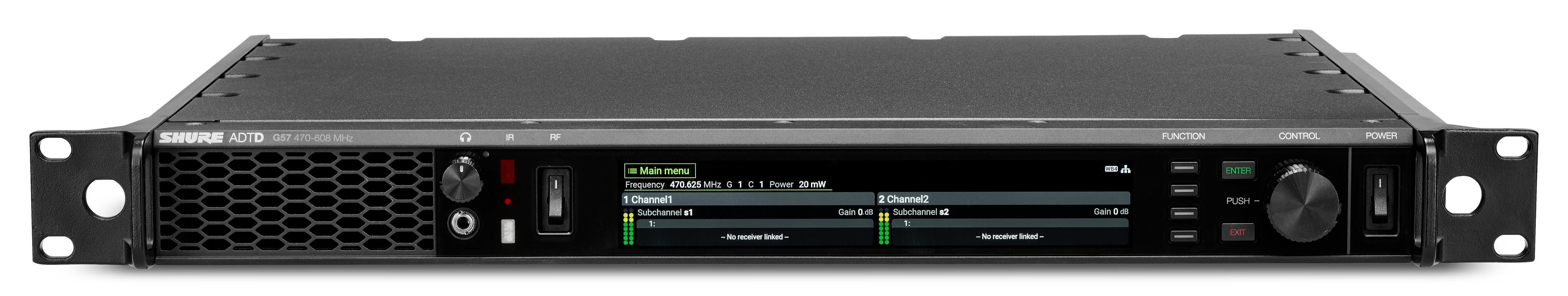 Shure ADTD Axient® Digital PSM Wireless Dual Transmitter