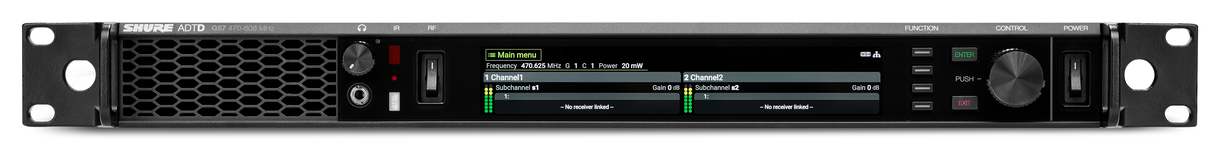 Shure ADTD Axient® Digital PSM Wireless Dual Transmitter
