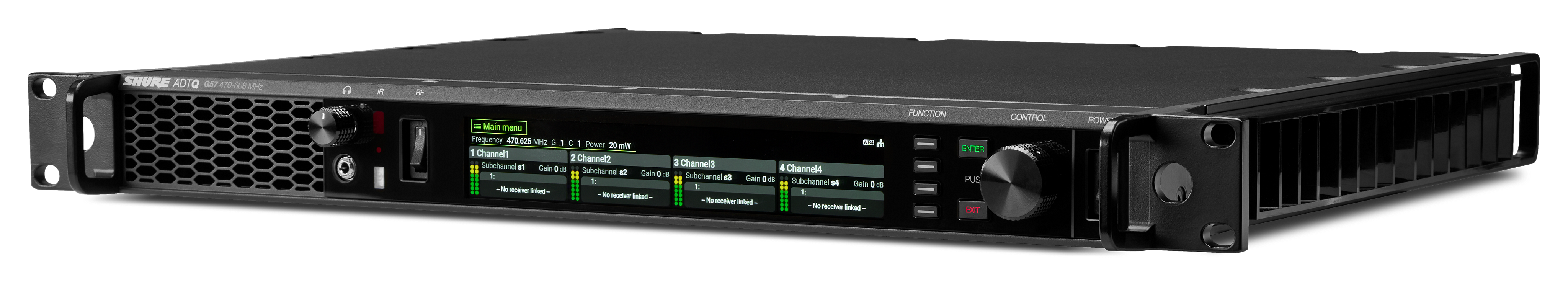 Shure ADTQ Axient® Digital PSM Wireless Quad Transmitter