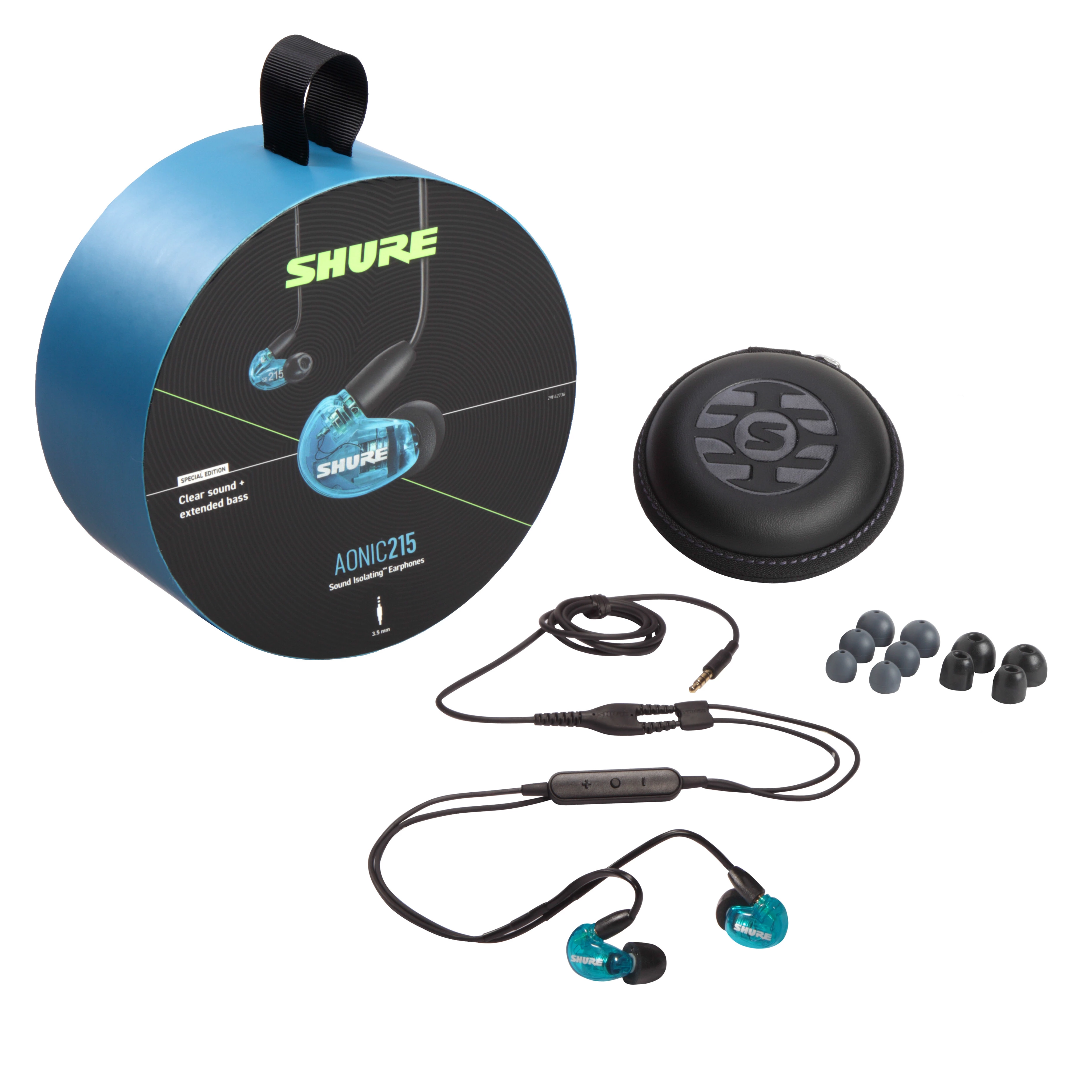 Shure AONIC 215 Wired Sound Isolating™ Earphones