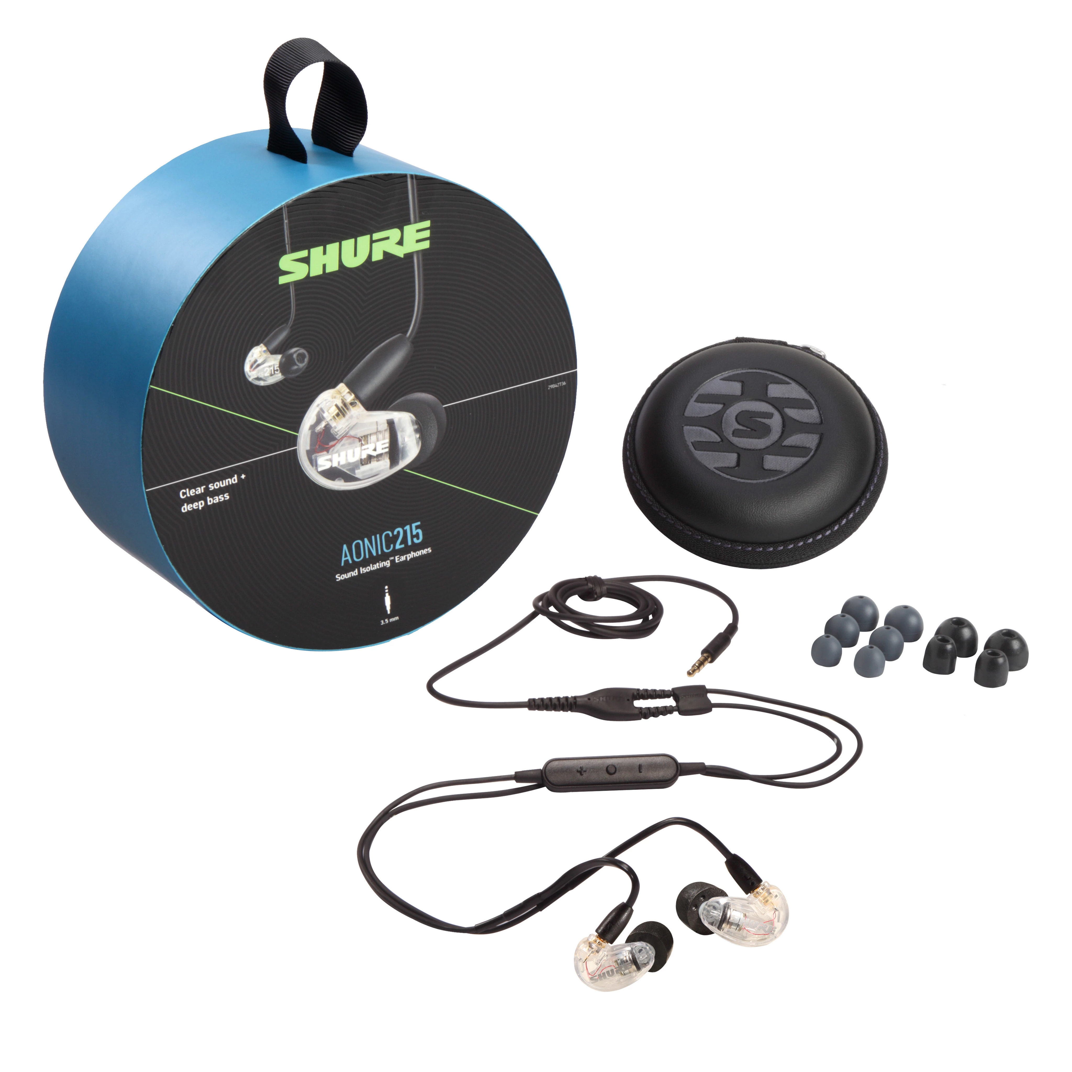 Shure AONIC 215 Wired Sound Isolating™ Earphones