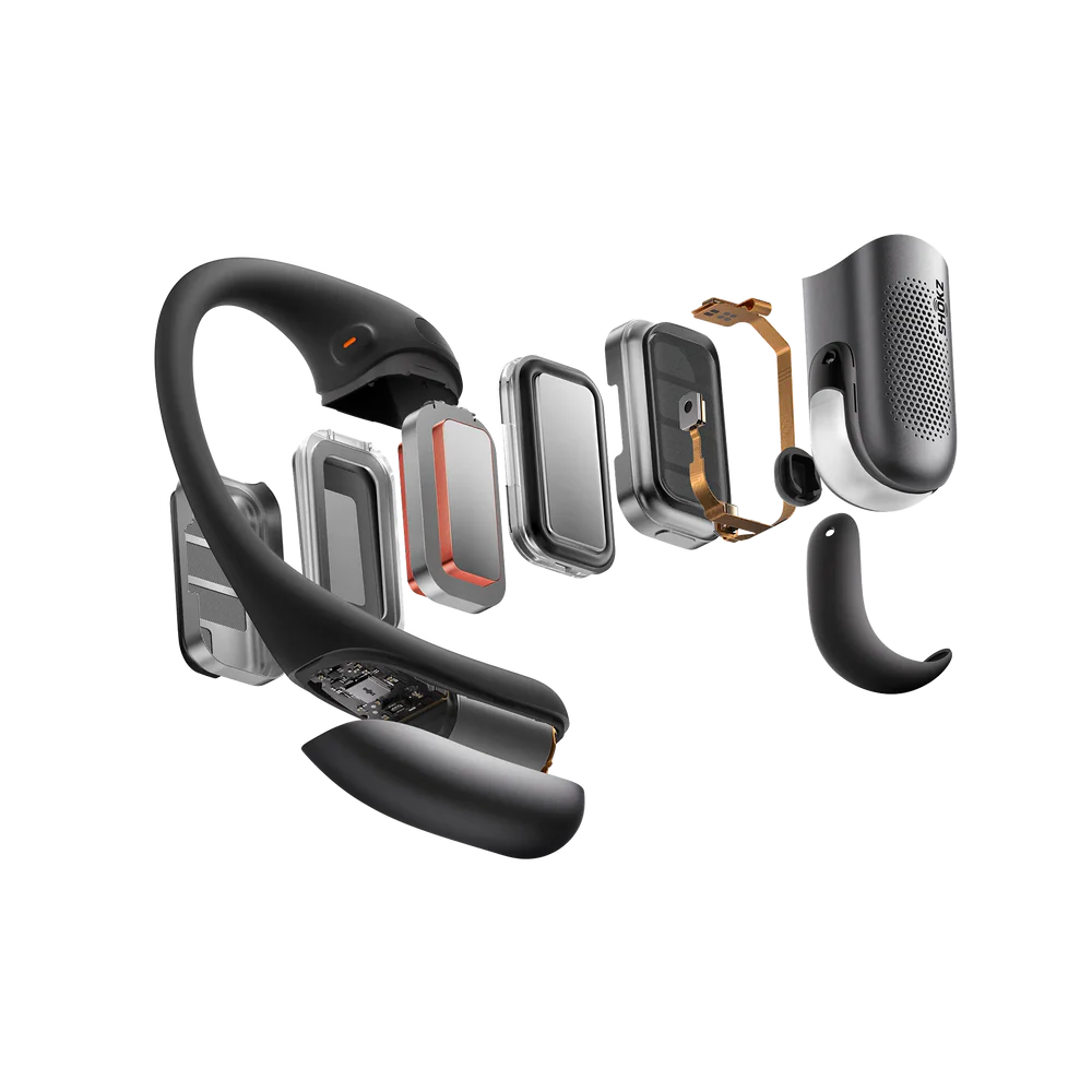 Shokz OpenFit Pro Noise Reduction Open Earbuds for Gym