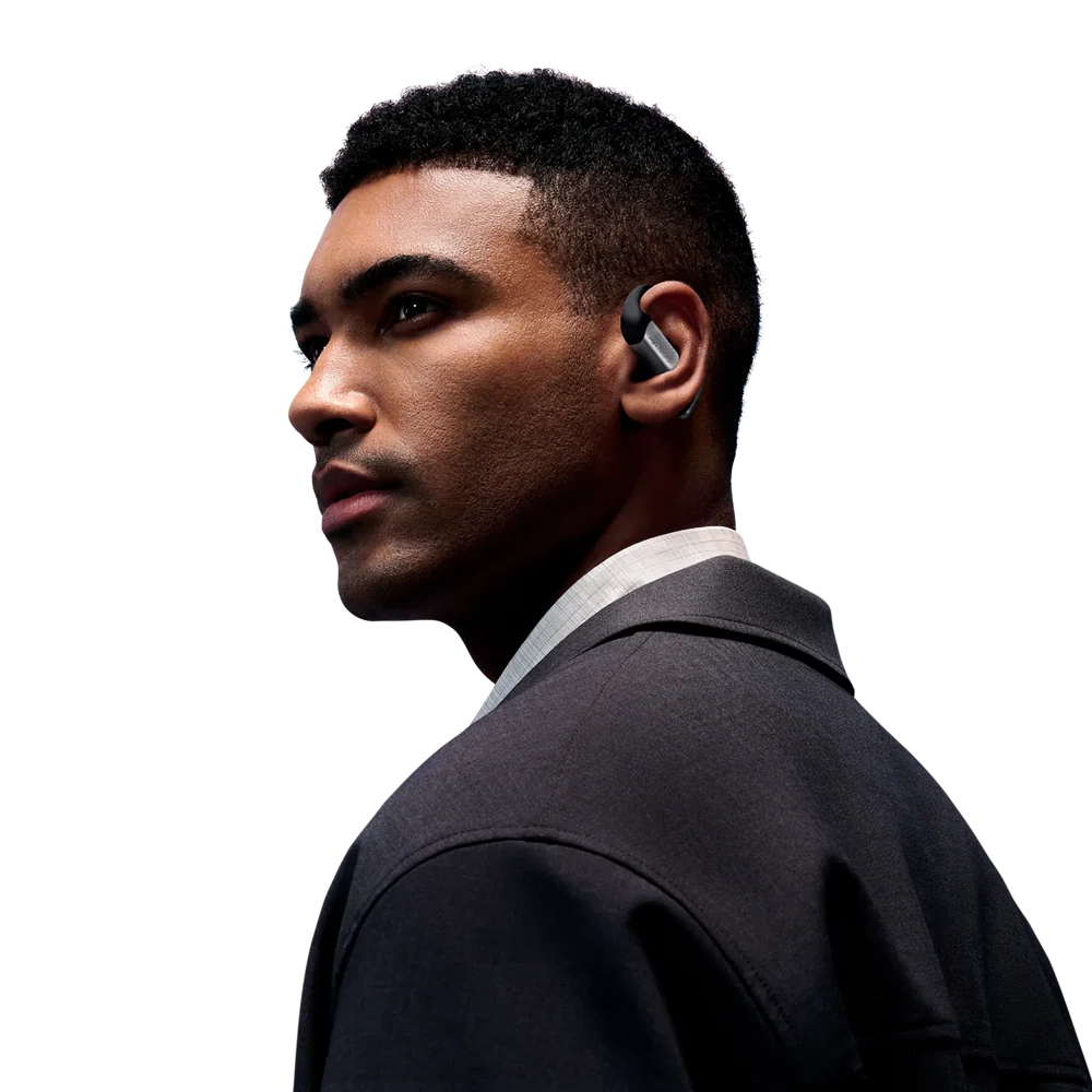 Shokz OpenFit Pro Noise Reduction Open Earbuds for Gym