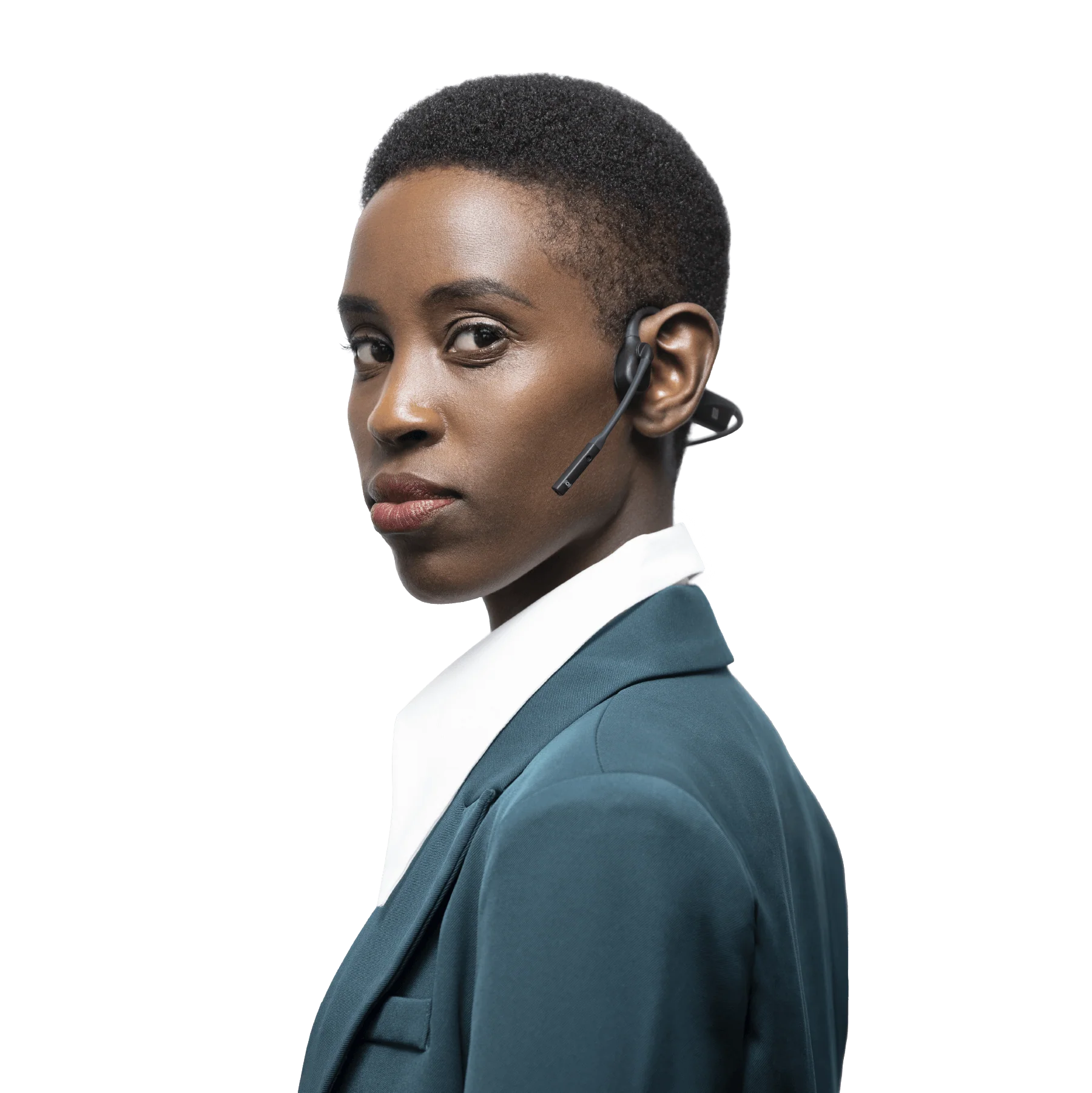 Shokz OpenComm2 Bone Conduction Stereo Bluetooth Headset