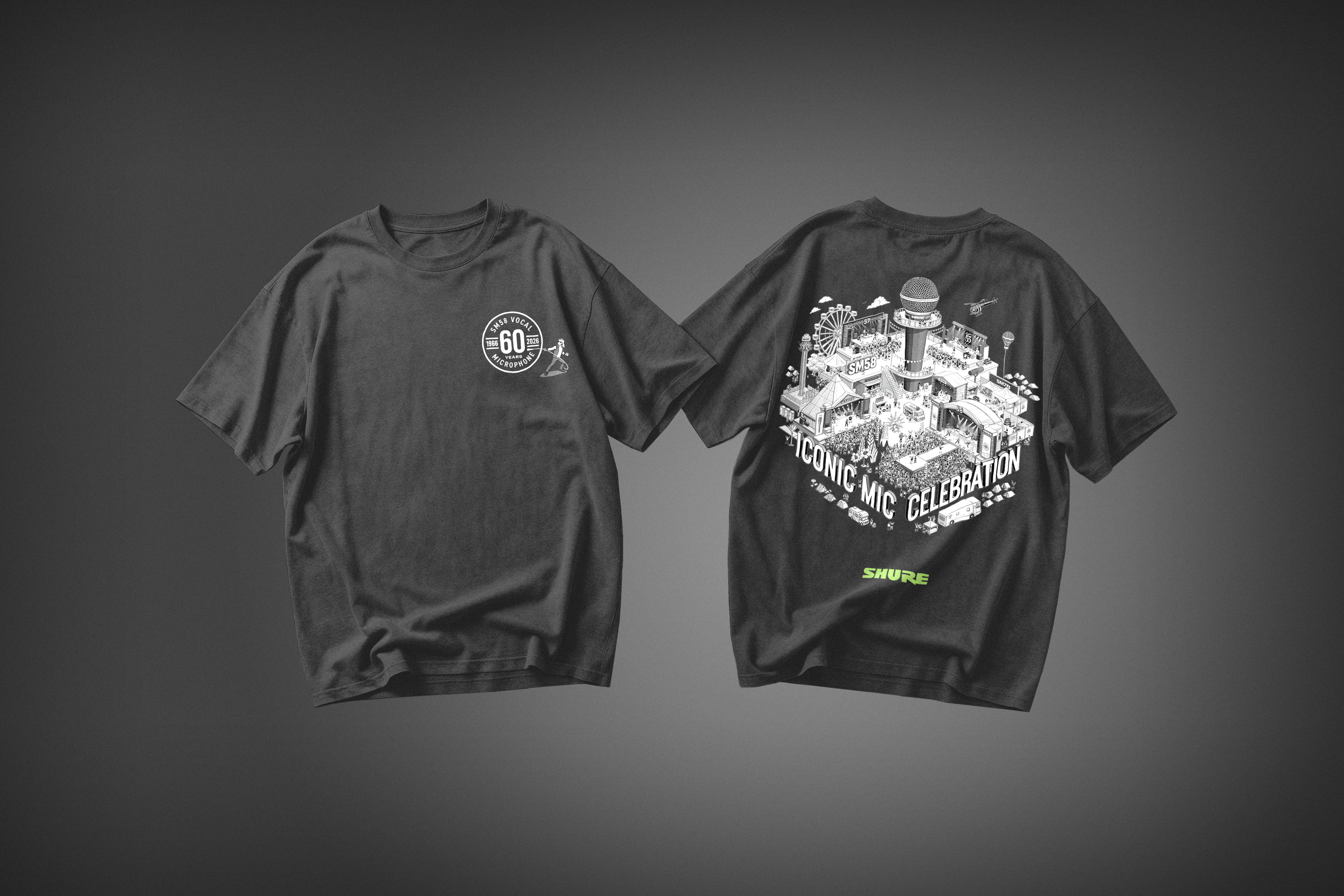 Shure Iconic Mic 2026 - T-shirt