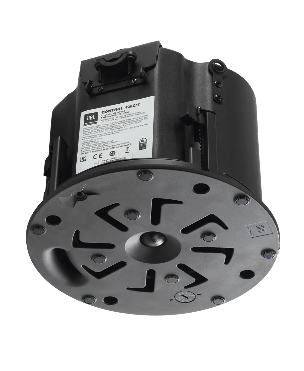 JBL Pro Control 426C/T-LS 6.5" CRBI™-Equipped Two-Way Coaxial Ceiling Loudspeaker for Life Safety Applications